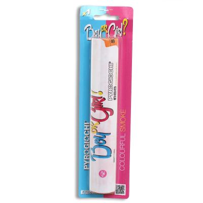 Fumogeno Girl rosa gender reveal Pyrogiochi 1 minuto
