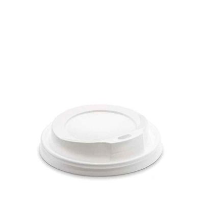 Coperchi in CPLA compostabili piatti con beccuccio Ø6,3 cm