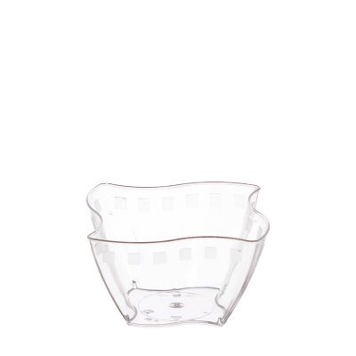 Coppetta Elika 60cc in plastica trasparente