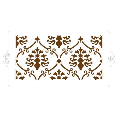 Stencil per torte Barocco 15x30 cm Decora