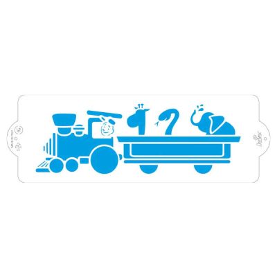 Stencil per torte Trenino 10x30 cm Decora