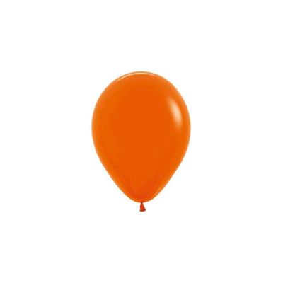 100 Palloncini Lattice Arancioni Piccoli 5″ 12 cm