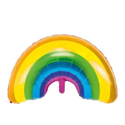 Palloncino Mylar Arcobaleno Supershape 29x18″ 73x45 cm