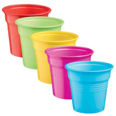Bicchierini shot 80ml DOpla Colors in tanti colori vivaci