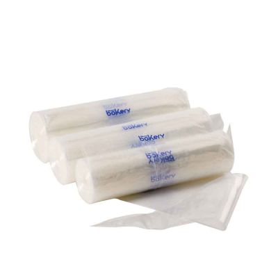 100 Sac à poche tasca da pasticcere trasparente in rotolo Bakery 46 cm