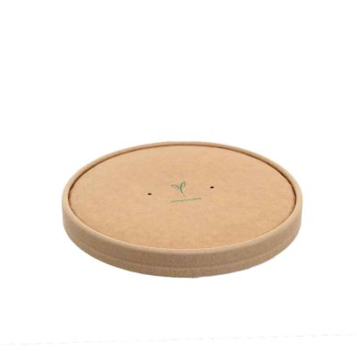 50 Coperchi per insalatiera in cartoncino compostabile Ø 15 cm