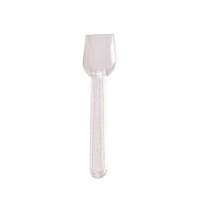 650 Cucchiaini palette da gelato PLA compostabile trasparente 10cm