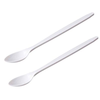 200 Cucchiaini per granita PLA compostabile bianco 19cm