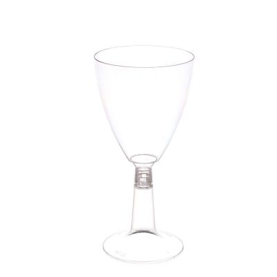 Calici acqua Poloplast gambo corto trasparente