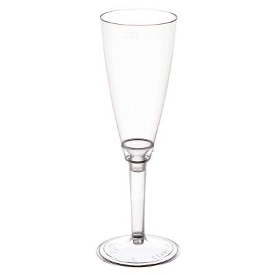 Flutes trasparenti calici Poloplast gambo lungo