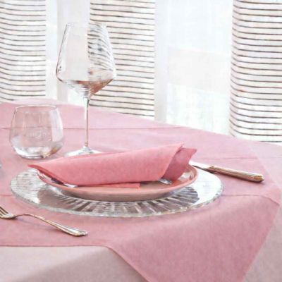 100 Tovaglie coprimacchia tessuto non tessuto TNT 100x100cm Rosa