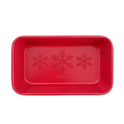 Stampo PlumCake 24x14cm rosso Natale