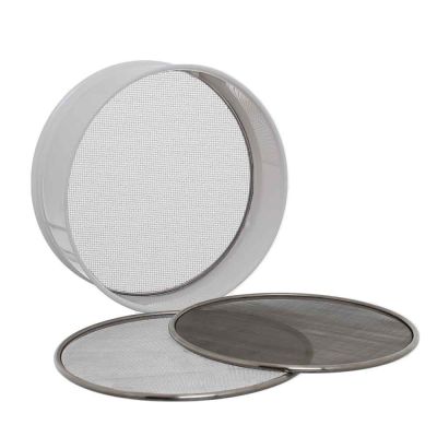 Setaccio rotondo 3 reti acciaio intercambiabili Ø20 x h 7 cm