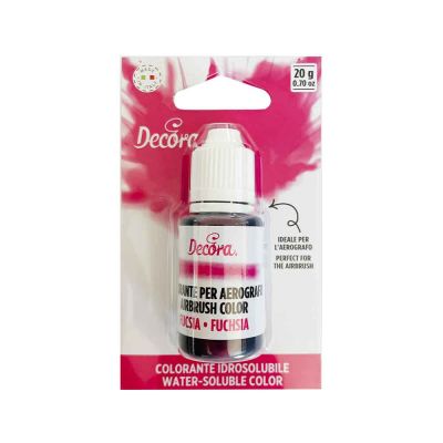Colorante liquido per aerografo fucsia 20g
