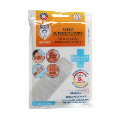 Fascia autoriscaldante per dolori muscolari 10 x 30 cm per dolori articolari muscolari e mestruali