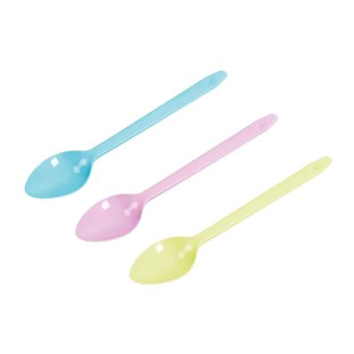 400 Cucchiaini per granita PLA compostabile giallo lilla e celeste 15cm