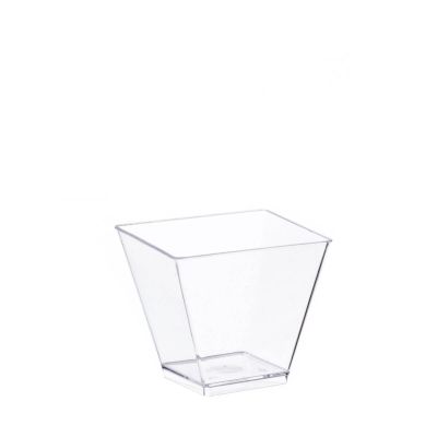 Bicchierini monoporzione quadrati 100ml per finger food e dolci