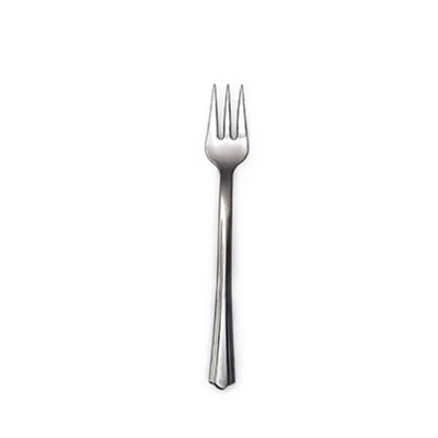 Forchettine metallizzate da dessert e finger food