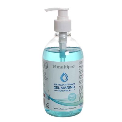 Dispenser Gel per mani igienizzante Marino 70% Alcool 500ml