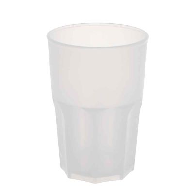 Bicchieri cocktail Granity policarbonato trasparente satinato 400ml