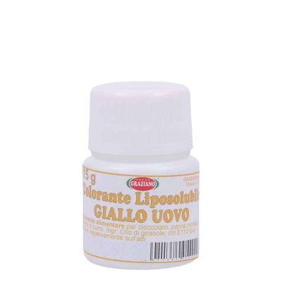Colorante liquido liposolubile giallo uovo per alimenti 15 g