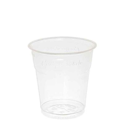 50 Bicchieri Kristal BIO compostabili in PLA 200 ml