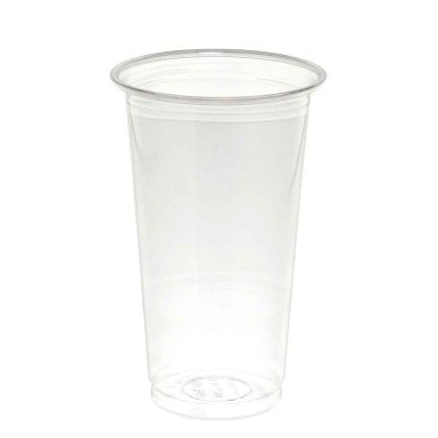 50 Bicchieri Tumbler Kristal monouso in plastica PET trasparente 350cc