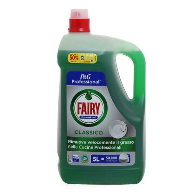 Fairy Detergente liquido professionale per lavaggio manuale piatti 5L