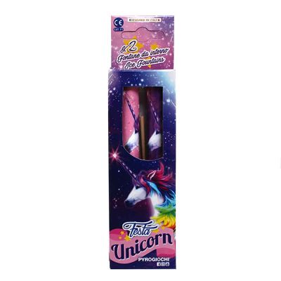 2 Fontane pirotecniche Festa Unicorn