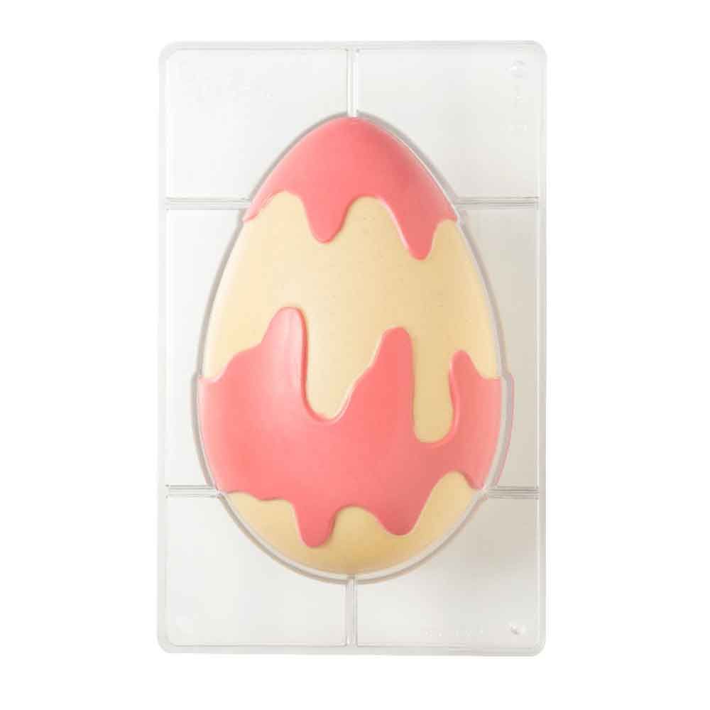 Stampo per uova di pasqua 250g con decoro in offerta - PapoLab