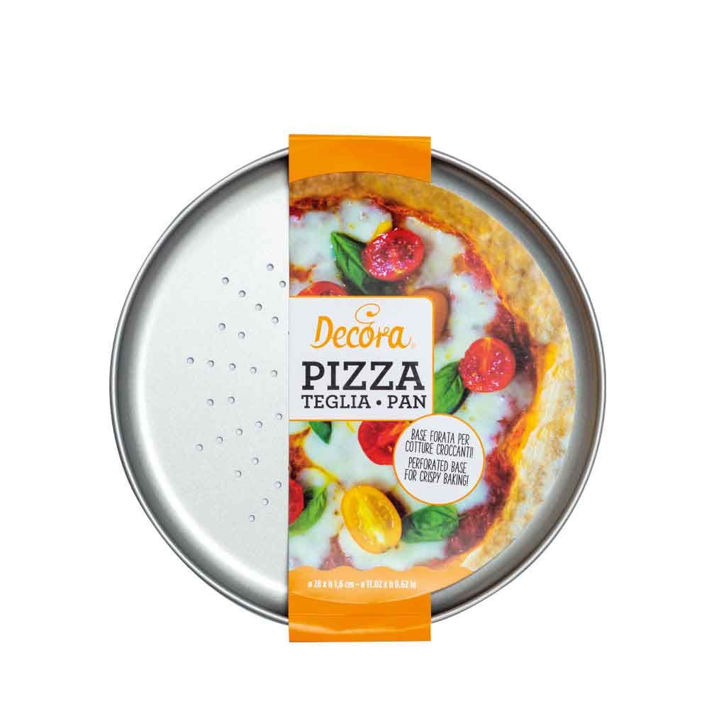 Teglia tonda forata per pizza e focaccia 28 cm in offerta - PapoLab
