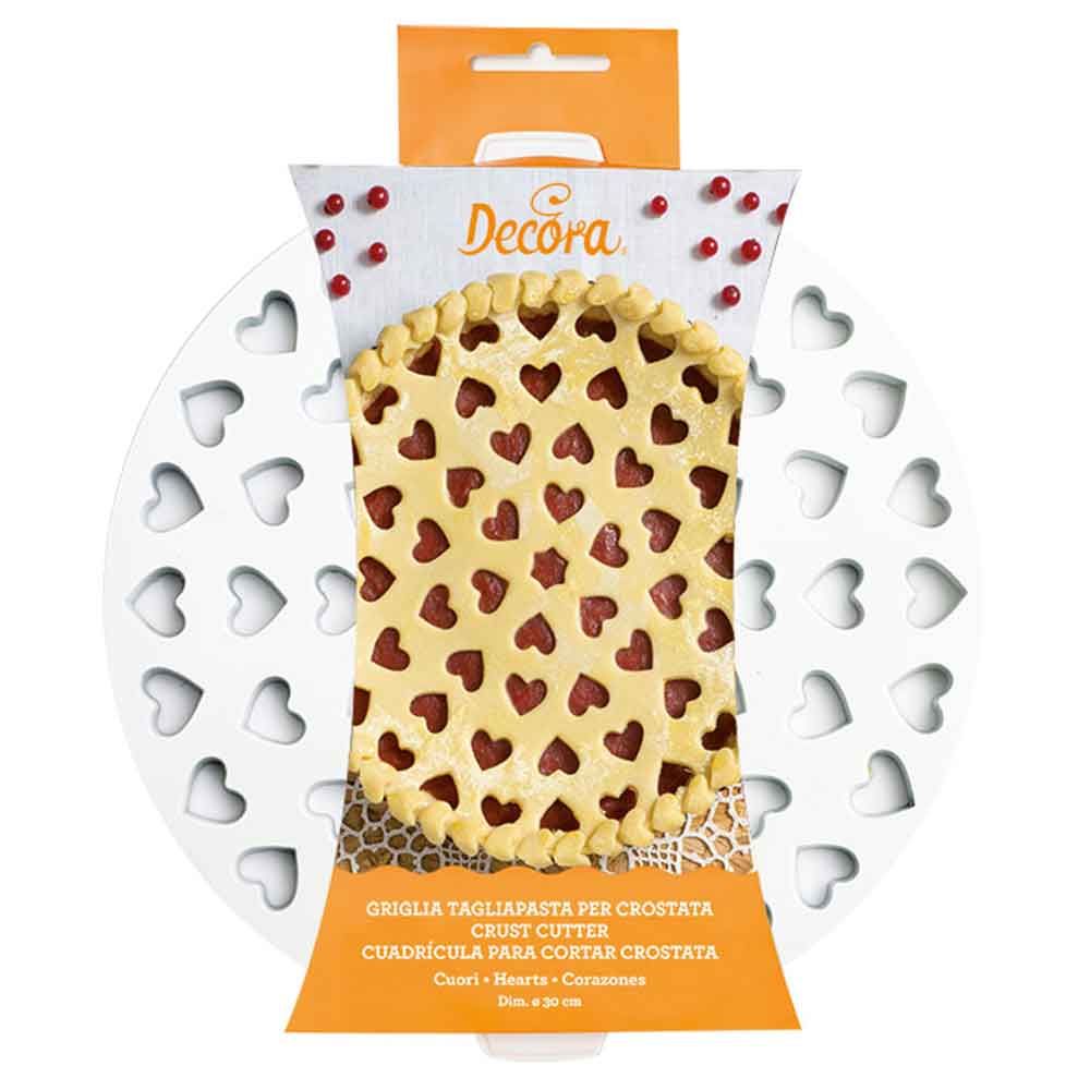 Griglia per crostata cuori/reticolo Ø30,5cm NW04010