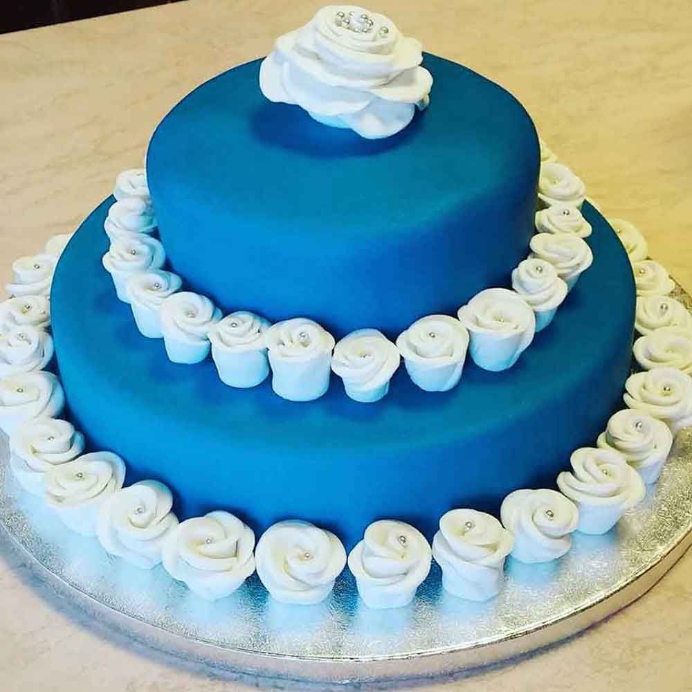 Pasta di zucchero blu 250 g per Cake Design in offerta - PapoLab