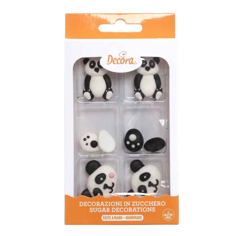 Decorazioni di zucchero per torte panda in offerta - PapoLab