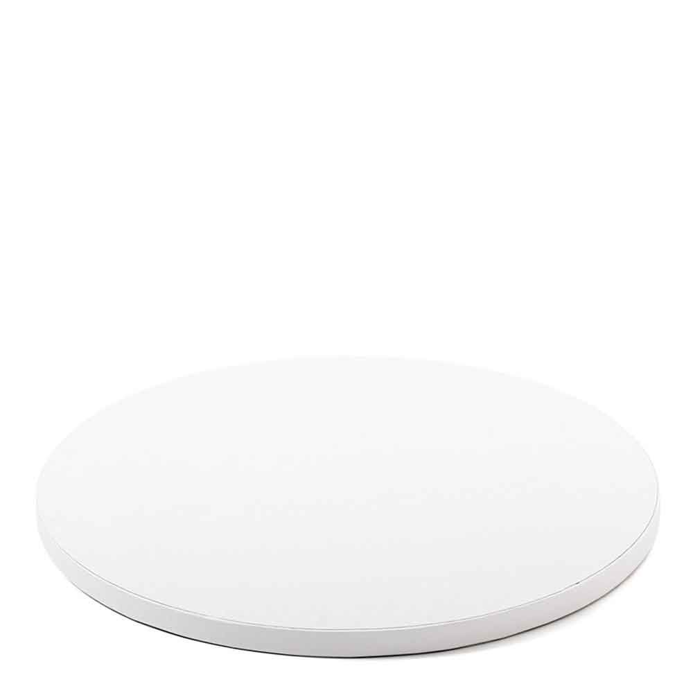 Sottotorta cakeboard rigido tondo 40 cm bianco in offerta - PapoLab
