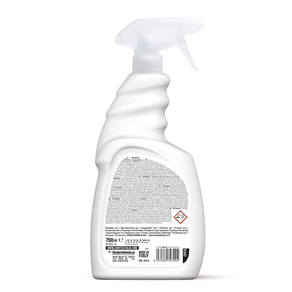 Chlor Wc Gel detergente cloro attivo Sanitec 750ml - PapoLab