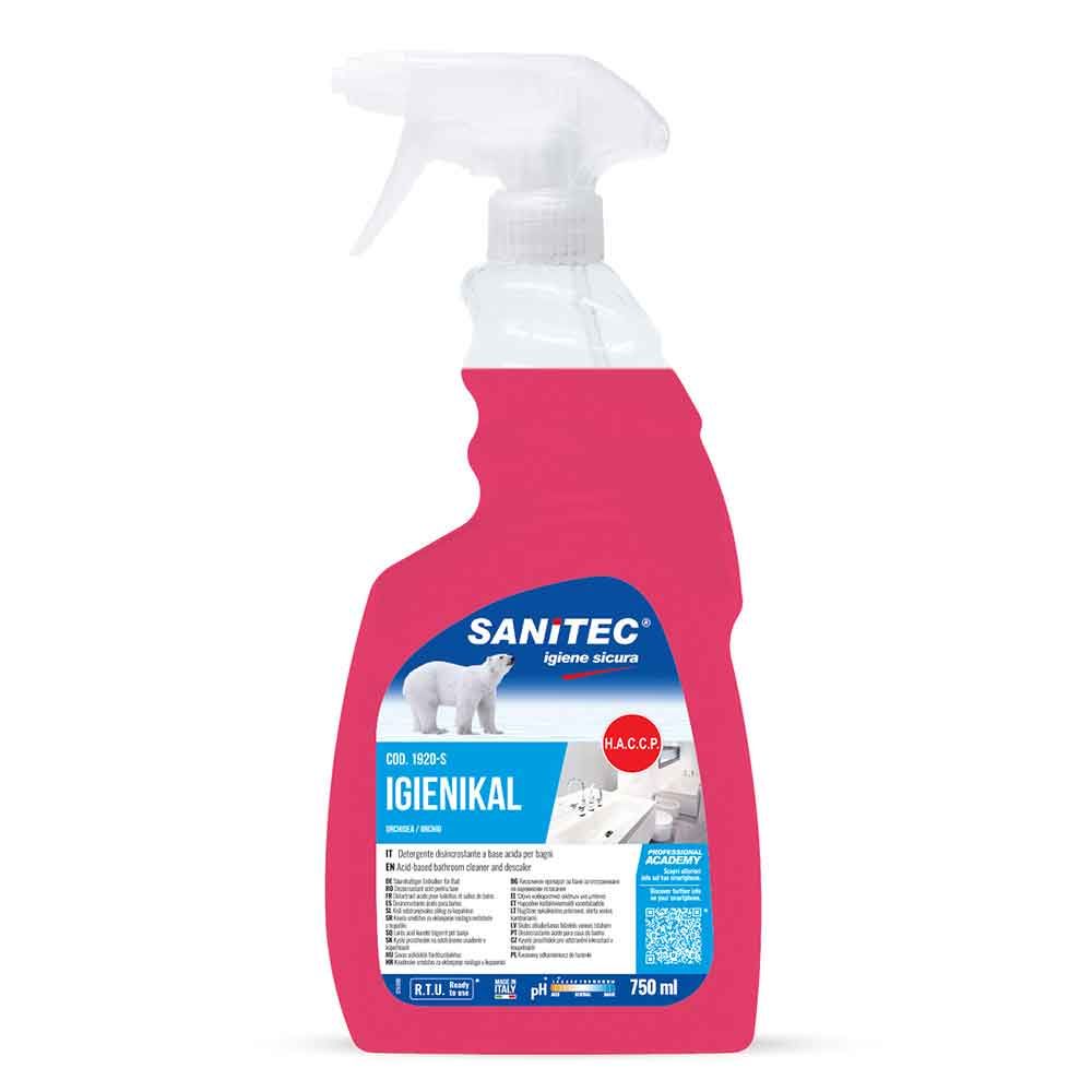 Igienikal Orchidea spray disincrostante bagno Sanitec 750 ml - PapoLab