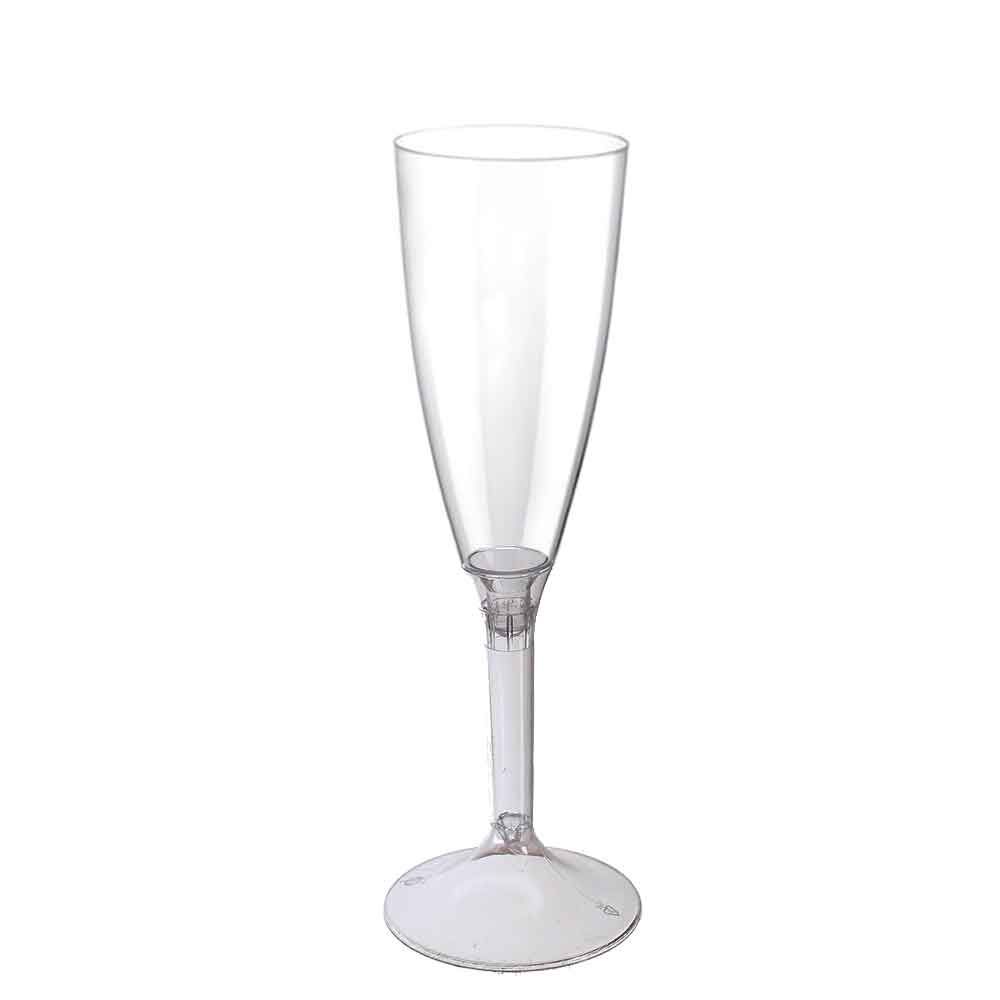 Bicchieri flûte, a calice, tumbler e Wine cocktail in plastica trasparente  e riutilizzabile., Crovegli