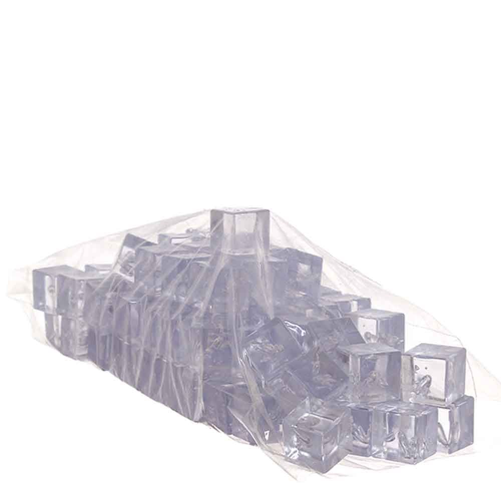Cubetti ghiaccio finto in plastica da decorazione in offerta - PapoLab