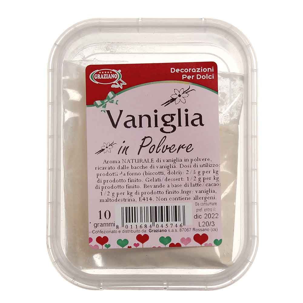 Vaniglia in polvere naturale aroma per dolci 10g in offerta - PapoLab