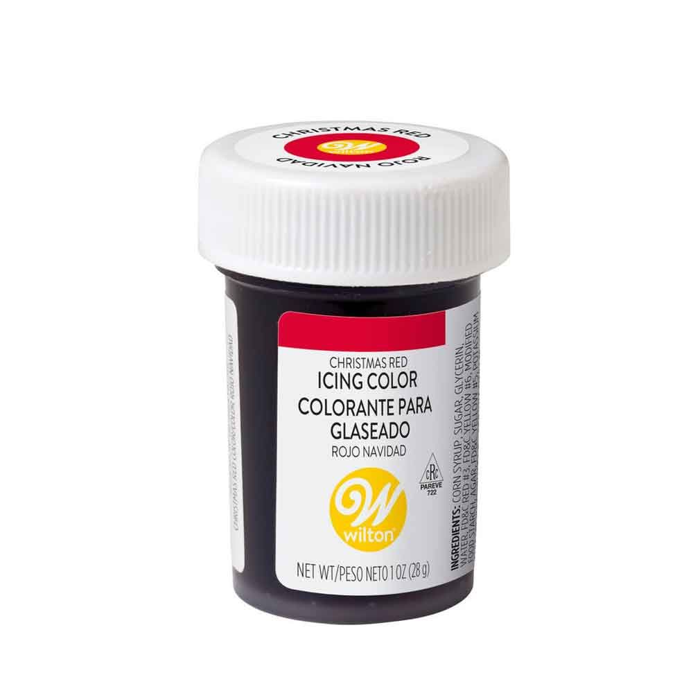 Colorante alimentare in gel rosso natale 28 g in offerta - PapoLab