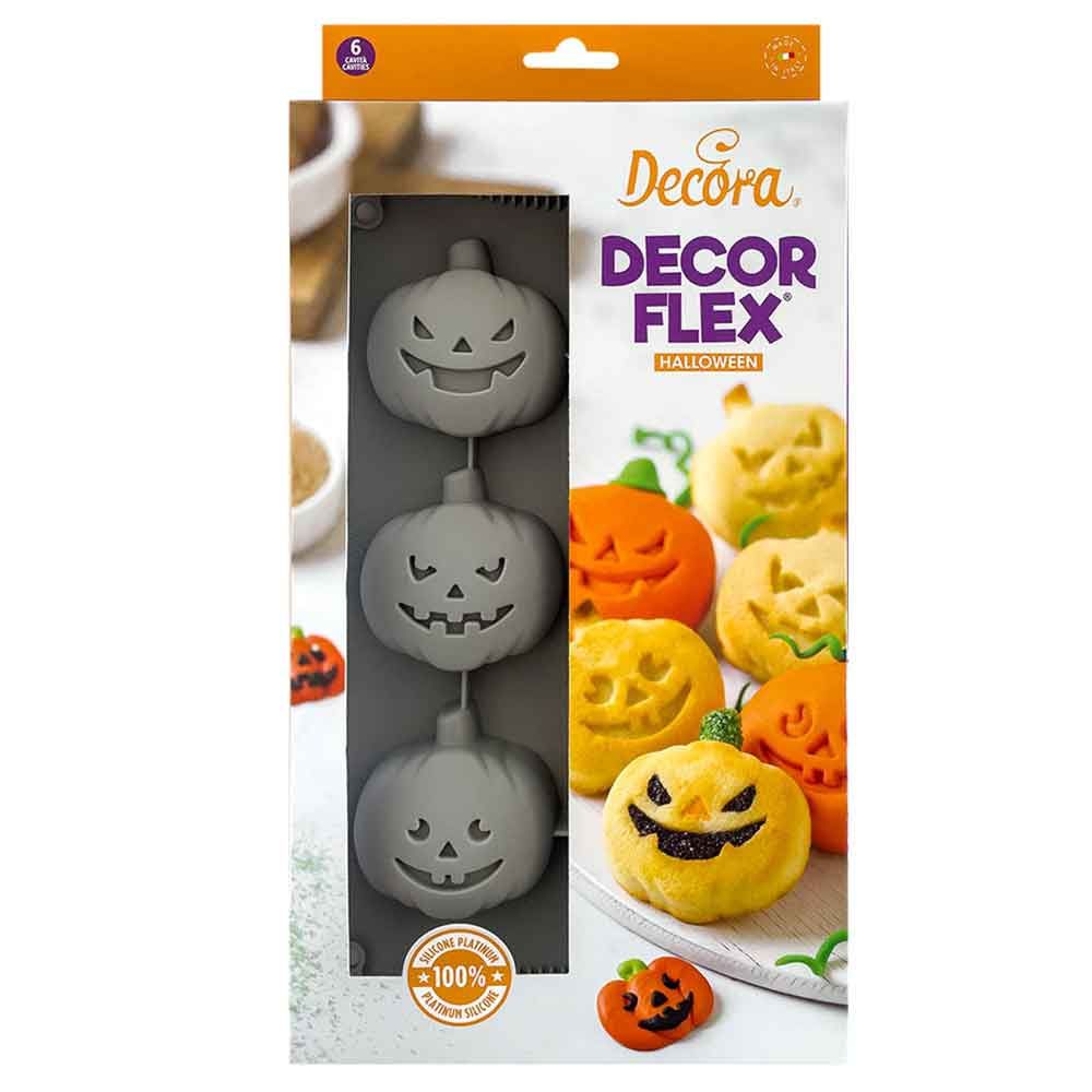 Stampo per dolci zucche di Halloween in silicone per cottura - PapoLab