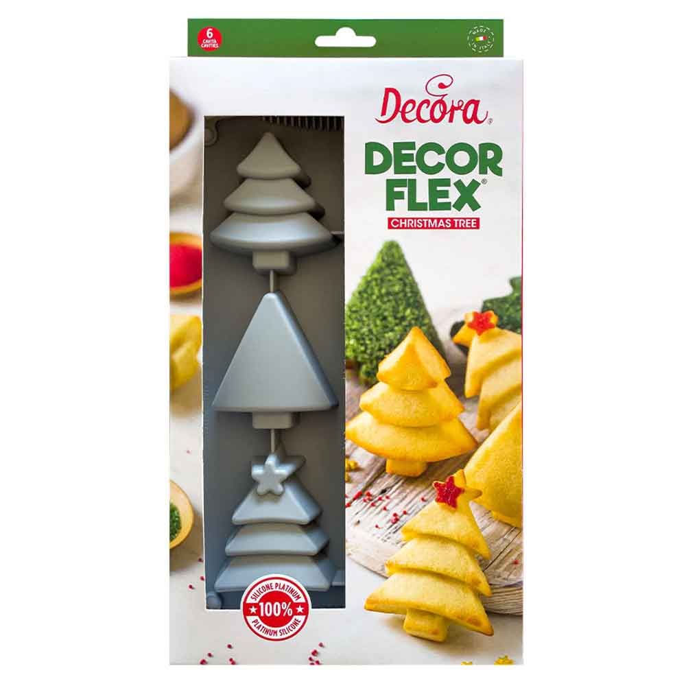 Stampo per dolci alberi Natale in silicone per cottura - PapoLab