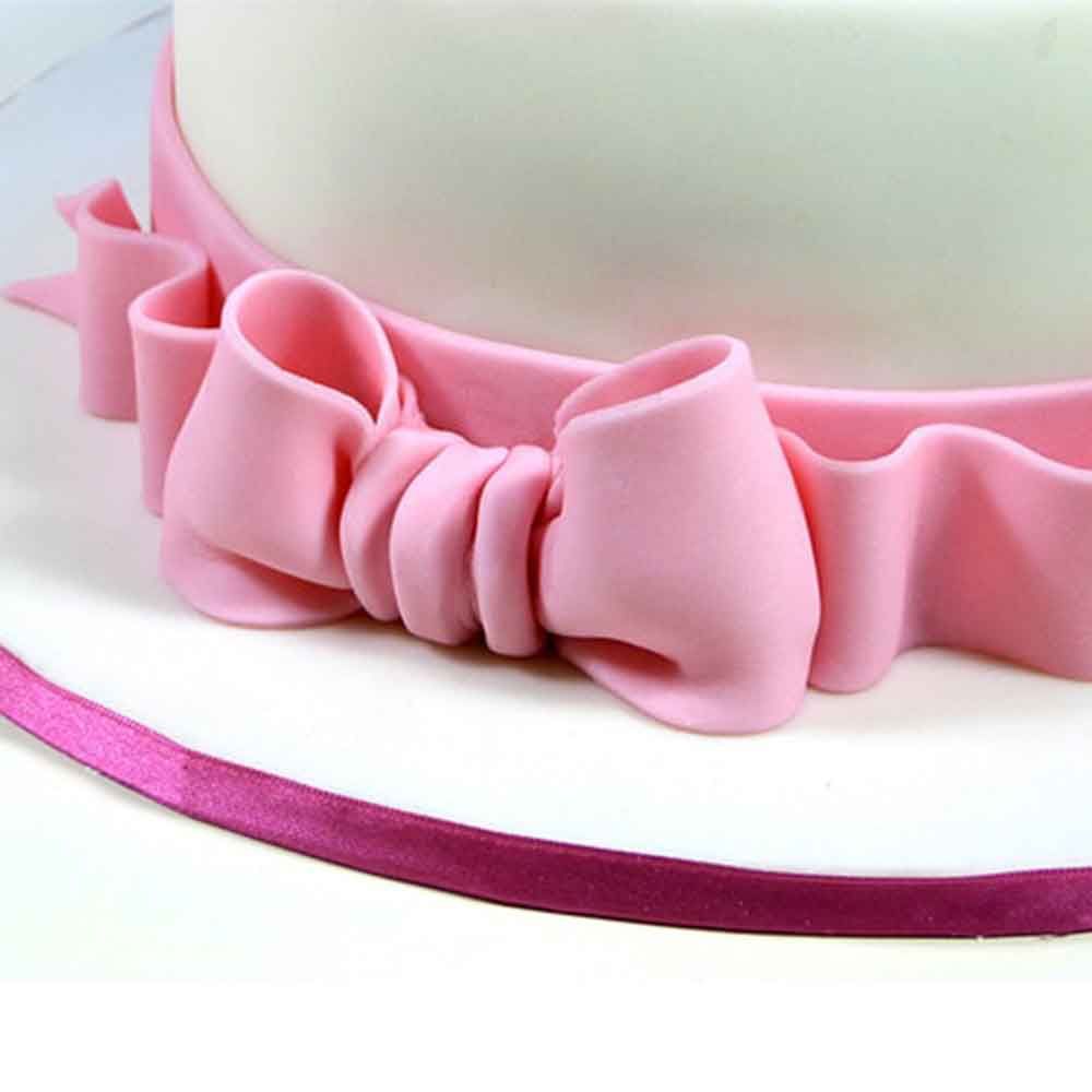 Pasta di zucchero rosa 700g per Cake Design in offerta - PapoLab