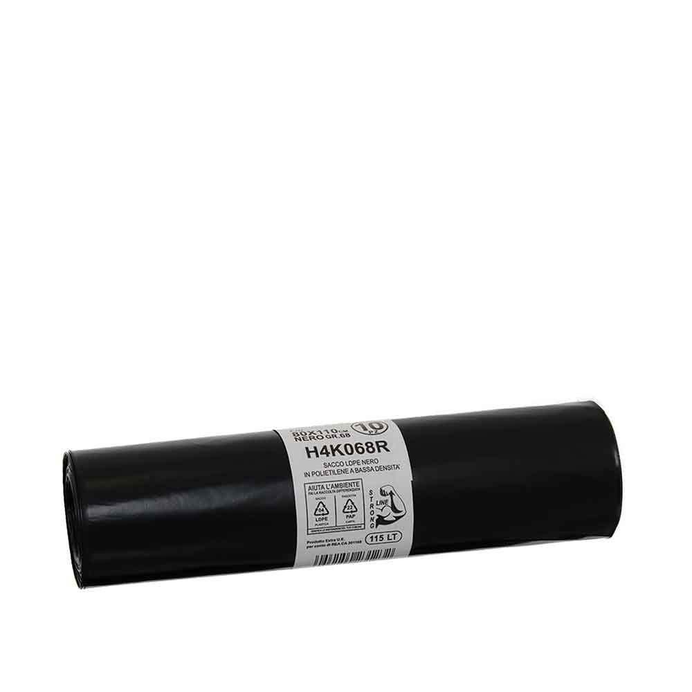 Sacchi immondizia neri extra forti LDPE 80x110cm in offerta - PapoLab