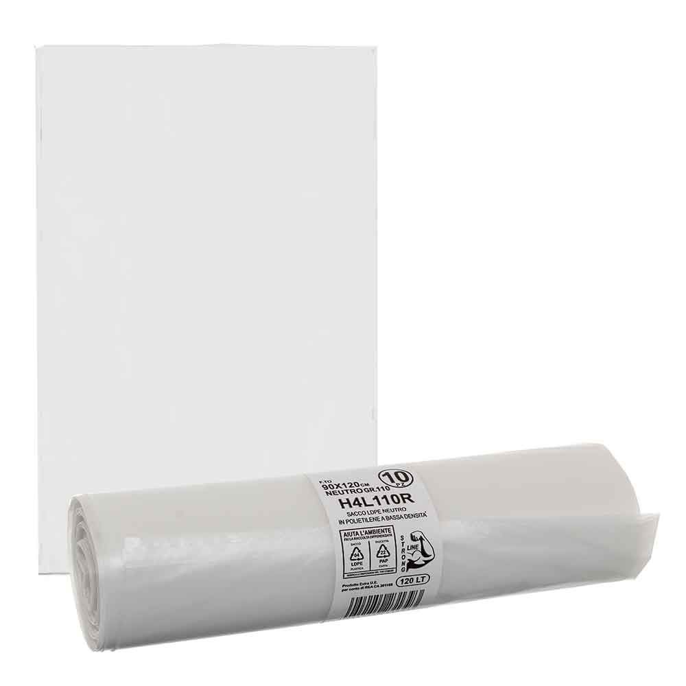 Sacchi immondizia extra forti LDPE 90x120cm in offerta - PapoLab