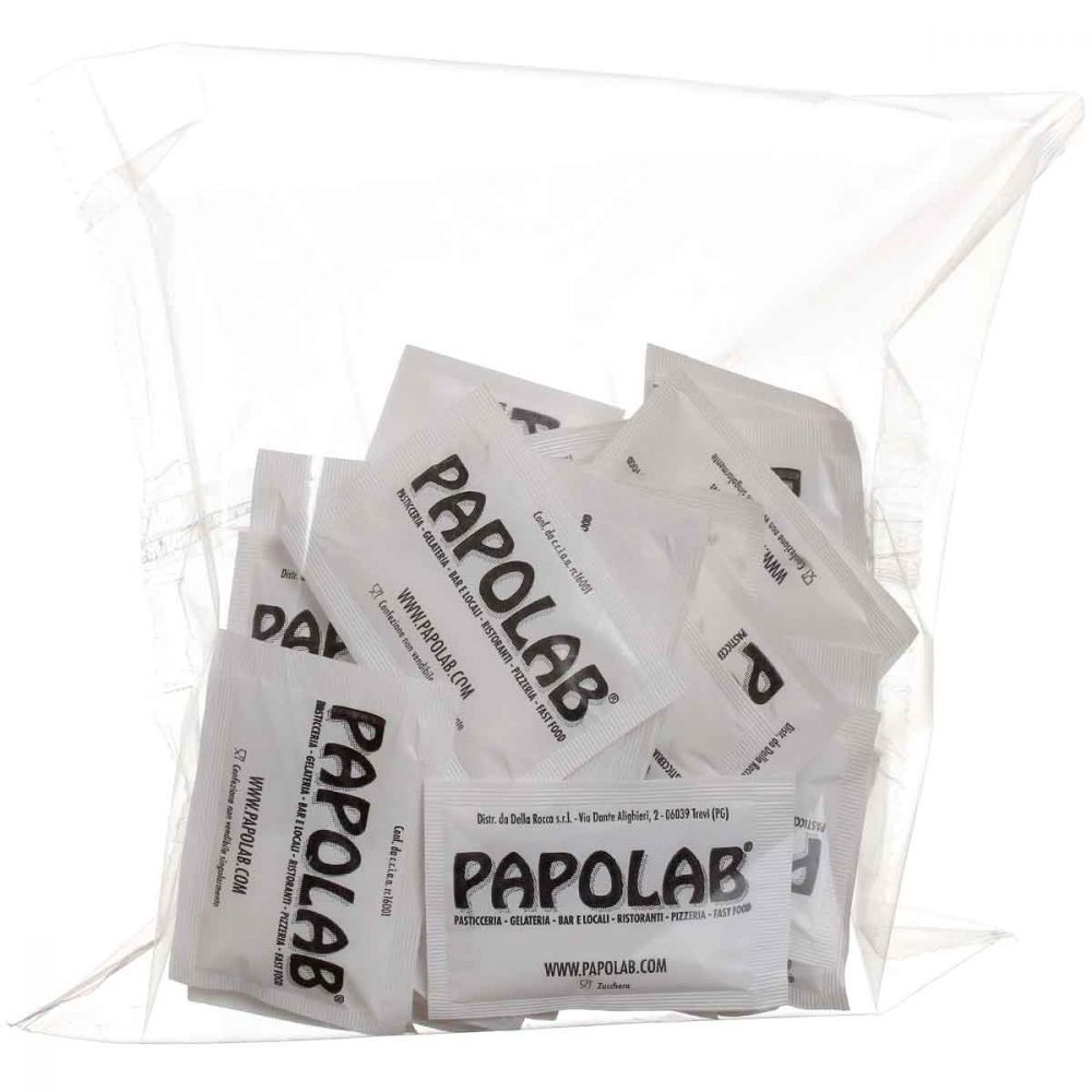 Bustine di zucchero bianco fine 4 grammi in offerta - PapoLab