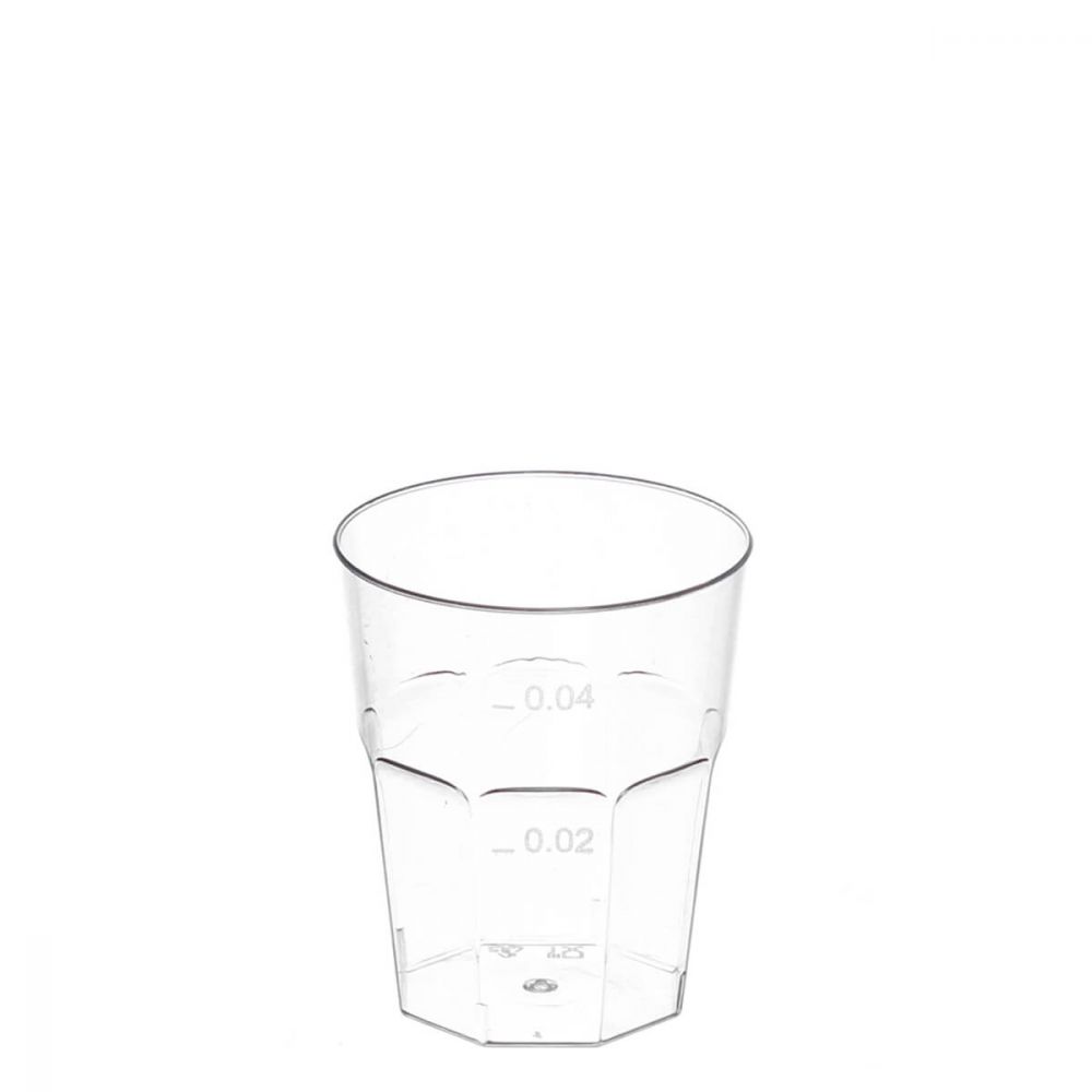 Gastro-Bedarf-Gutheil 250 bicchierini monouso da liquore da 2 cl bicchieri bicchierini in plastica 2 cl bicchieri per liquore bicchieri per medicinali 