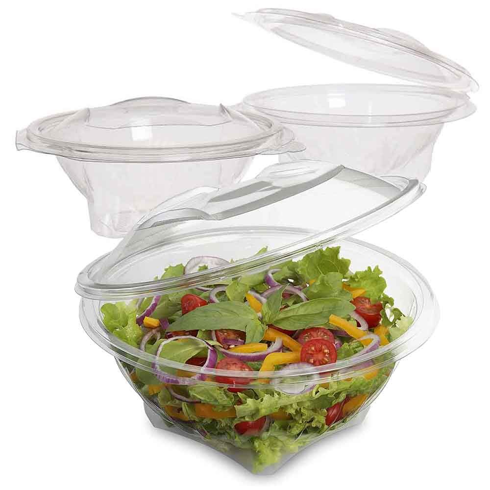 Vaschette per alimenti tonde con coperchio clamshell Offerta - PapoLab