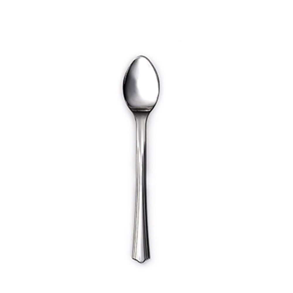 Cucchiaini finger food metallizzati in plastica in offerta - PapoLab